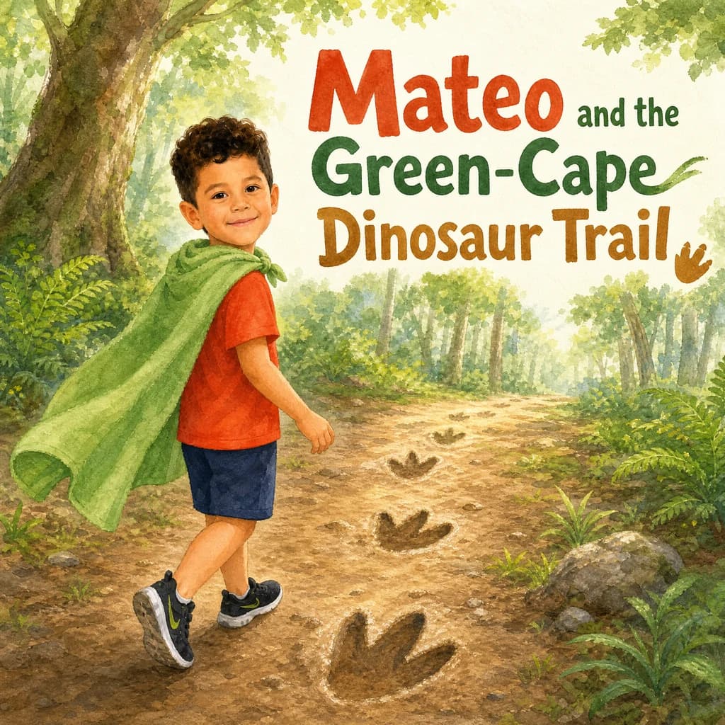 Mateo and the Green-Cape Dinosaur Trail cover