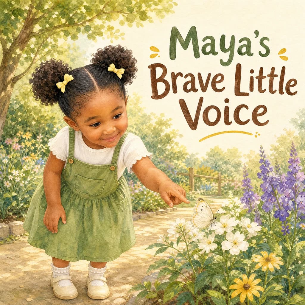 Maya's Brave Little Voice cover